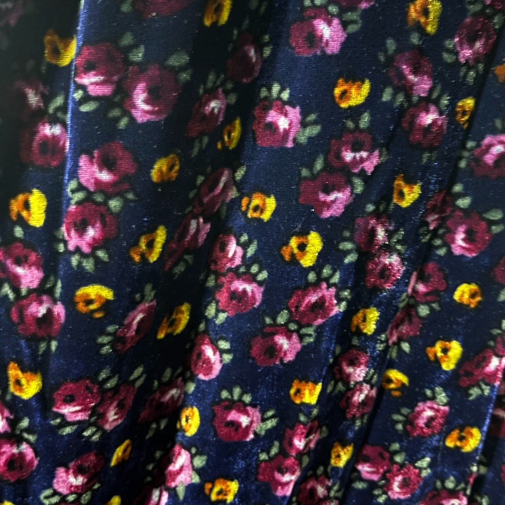Sea New York Valerie Velvet Floral Dress — BRAND NWT — Size 14 - Picture 3 of 5